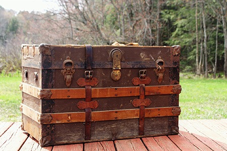 古董行李箱
